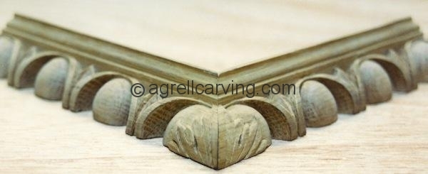 Agrell Architectural Carving: Maliard Manor: Open backed Egg and Dart moulding