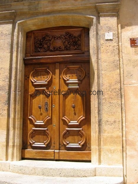 Hand carved doors8: Aix en Provence