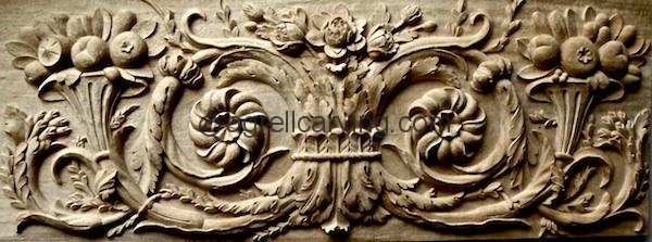 Agrell Architectural Carving: Hand carved frieze copy Palace of Versailles