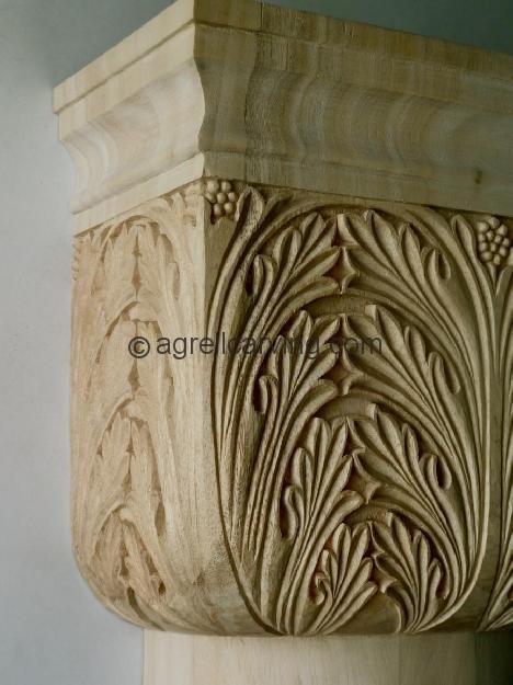 Agrell Architectural Carving: Image of a Byzantine capital