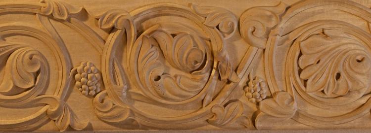 Agrell Carving: Romanesque frieze, Ashaffenburg 12th century.