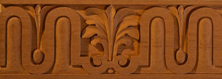 Agrell Carving: Baroque hand carved frieze. 