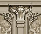 Agrell Architectural Carving: Art Noveau hand carved panelled room